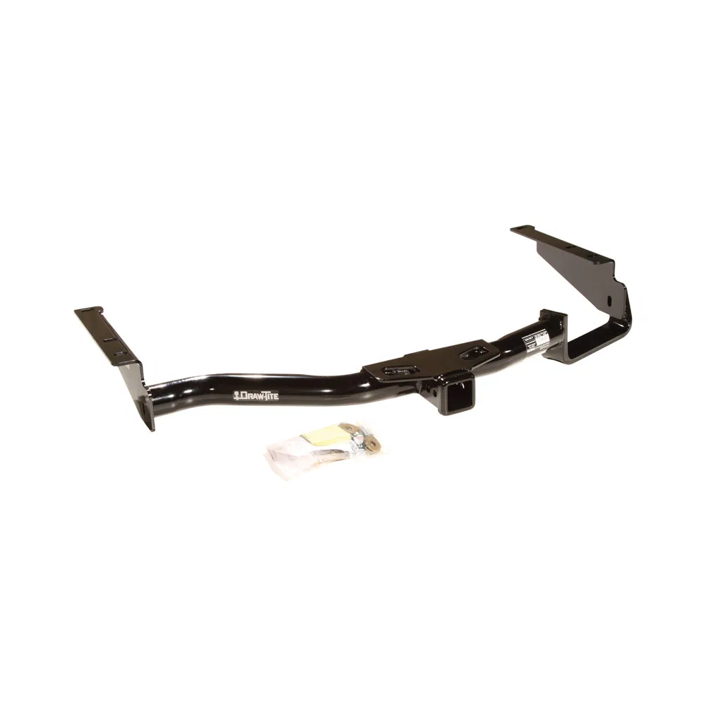 75153 – DRAW TITE Trailer Hitch Rear, Class III Round Tube Welded 2 Inch Receiver 3500 Pound Weight Carrying Capacity...